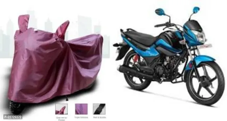 SAFELY  CARE Waterproof Two Wheeler Cover for HERO I SMART (MAROON )