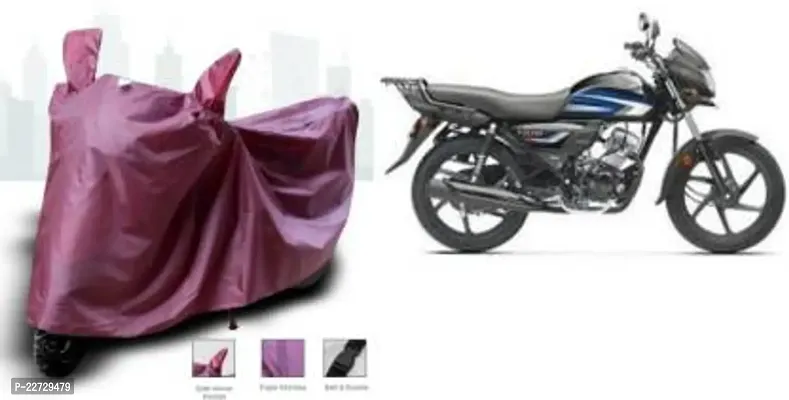 SAFELY CARE  Waterproof Two Wheeler Cover for HONDA DREAM (MAROON )