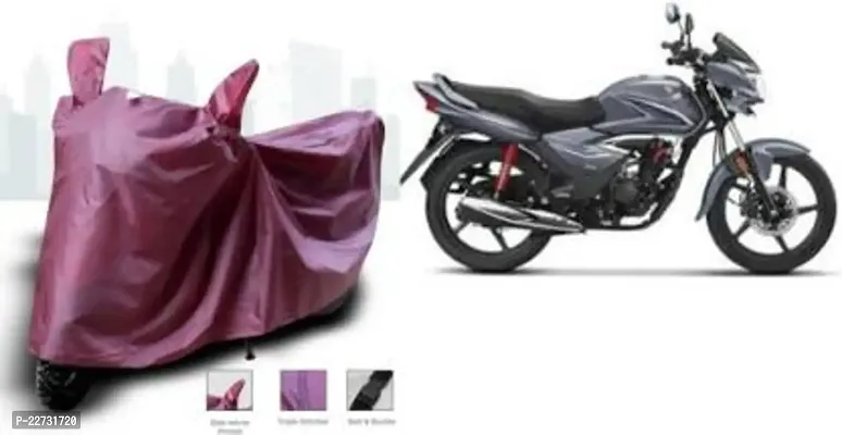 SAFELY CARE  Waterproof Two Wheeler Cover for HONDA CB SHINE (MAROON )