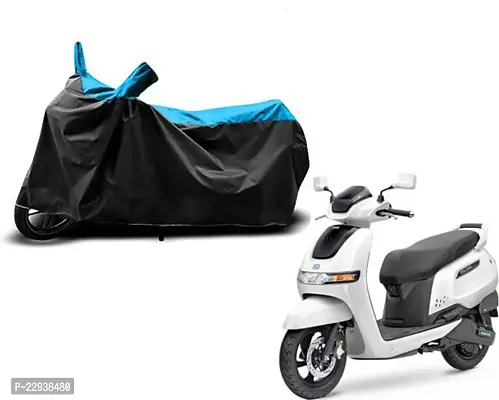 SHARPFLY  Waterproof Two Wheeler Cover for TVS IQUB  Scooty (MALTICOLOUR)