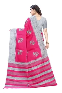 Stylish Art Silk Saree With Blouse Piece For Women-thumb3