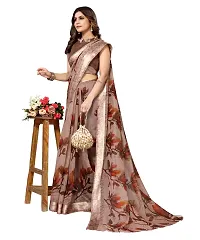 Stylish Fancy Designer Satin Saree With Blouse Piece For Women-thumb2