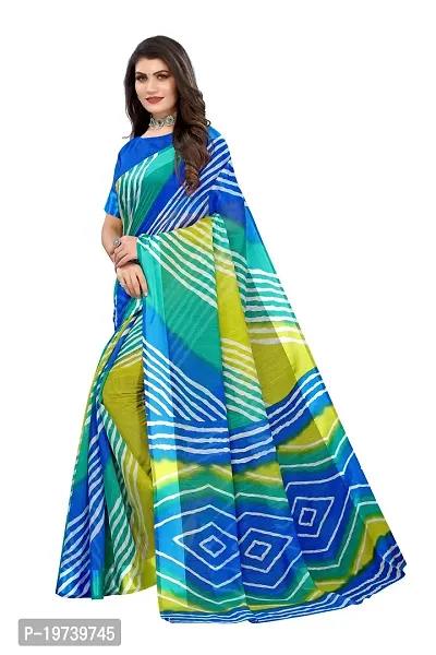 Women Stylish Linen Self Pattern Saree with Blouse piece-thumb3