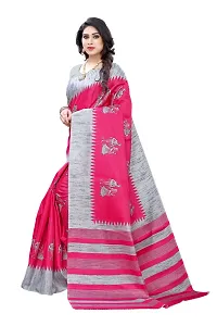 Stylish Art Silk Saree With Blouse Piece For Women-thumb1