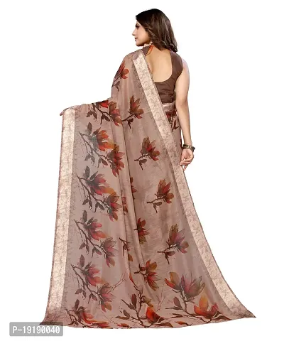 Stylish Fancy Designer Satin Saree With Blouse Piece For Women-thumb4