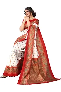 Stylish Art Silk Saree With Blouse Piece For Women-thumb3