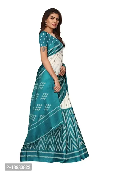 Elite Rama Art Silk Self Pattern Women Sarees with Blouse Piece-thumb3