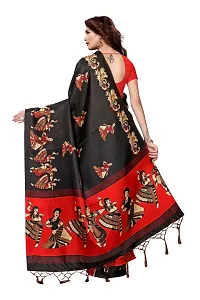 Stylish Art Silk Saree With Blouse Piece For Women-thumb3