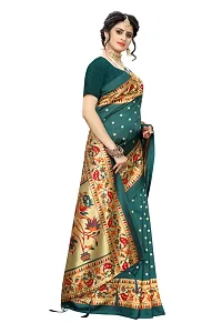 Stylish Art Silk Saree With Blouse Piece For Women-thumb2