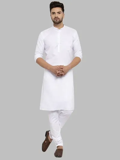 Bontestitch Magic Cotton Regular Fit Traditional Kurta Salwar Set For Men