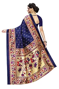 Stylish Art Silk Saree With Blouse Piece For Women-thumb3