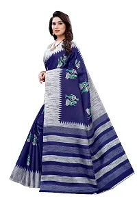 Stylish Art Silk Saree With Blouse Piece For Women-thumb1