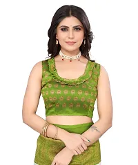 Stylish Art Silk Printed Saree With Blouse Piece For Women-thumb3