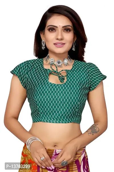 Stylish Georgette Saree With Blouse Piece For Women-thumb5