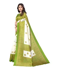 Stylish Art Silk Printed Saree With Blouse Piece For Women-thumb1