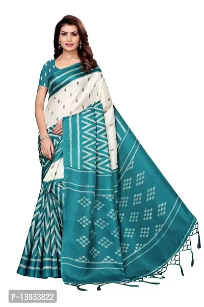 Elite Rama Art Silk Self Pattern Women Sarees with Blouse Piece