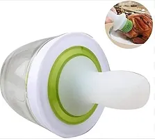 Silicone Oil Bottle Brush Dispenser Glass Bowl Container and Silicone Pastry Brush for Cooking, BBQ, Baking and Grilling-thumb2