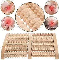 Wooden Roller Foot Massager-thumb1