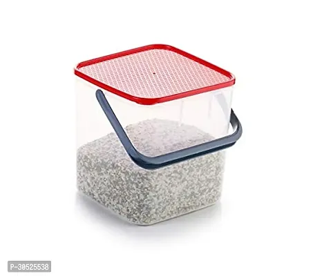 Plastic Square Containers for Kitchen Storage 5kg with Handle (pack of 4 )-thumb4