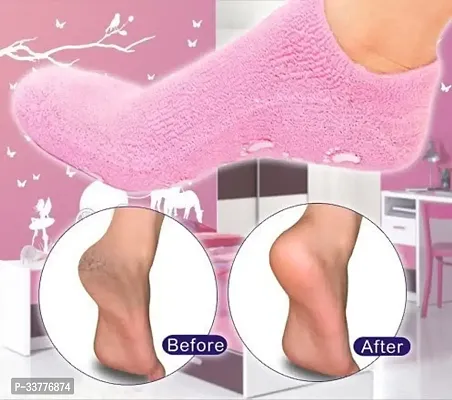 Moisturizing Silicone Gel Socks for Women and Men  Pack of - 1-thumb5