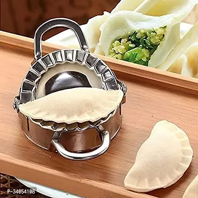 Dumpling Maker(momos Maker) Dough Press Mould ,2.5 Inch Diameter, 7 X 4.7 X 9 Cm Pack of - 1-thumb5