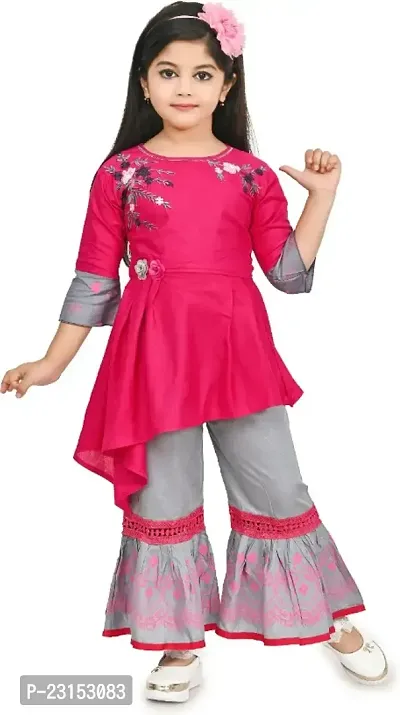 Sharara dresses for girls-thumb0