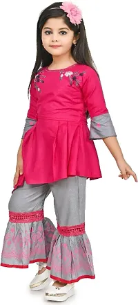 Sharara dresses for girls-thumb1