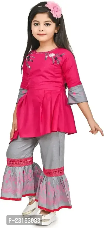 Sharara dresses for girls-thumb2