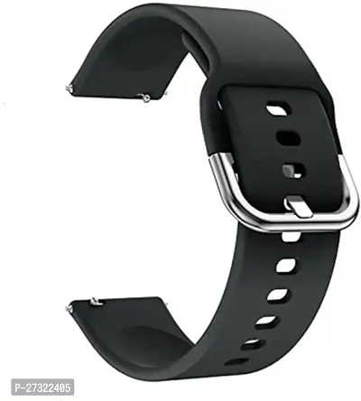 Strap Silicon 19Mmcompatible - Noise Colorfit Pro 2, Boat Storm Watch Strap 19 Mm Silicone Watch Strap Black