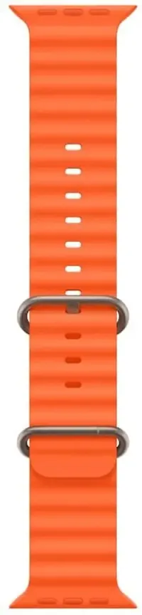 Alpine Loop Band For Watch Strap 49Mm 45Mm 44Mm 42Mm, With Iwatch Band [Black] 42 Mm Silicone Watch Strap Orange-thumb2