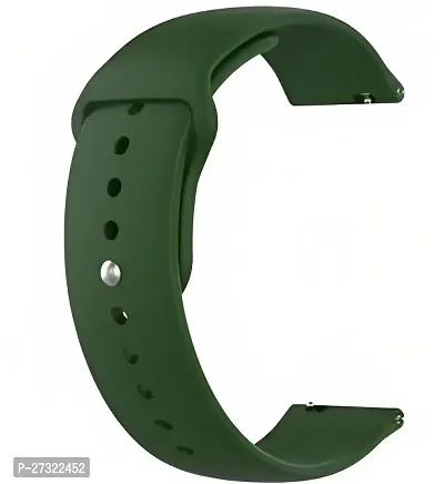 22Mm Silicon Watch Strap For Fossil Sport And Compatible With Other 22Mm Watches 22 Mm Silicone Watch Strap Green