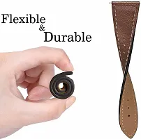 P32Ble09 Universal Vegan Leather Strap Suitable For All Watches, 20 Mm Synthetic Leather Watch Strap Brown-thumb3