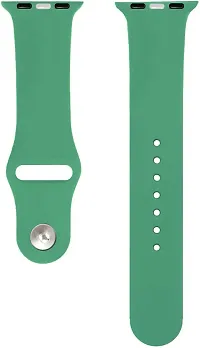 Y11Aig09 24 Mm Silicone Watch Strap Green-thumb2