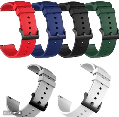 Super Soft 20 Mm Silicone Watch Strap Orange-thumb4