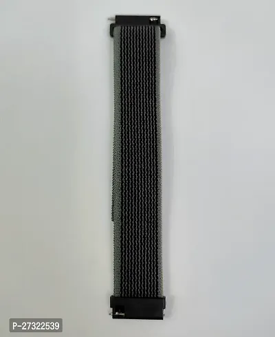 Trail Watch Strap For 22 Mm Fabric Watch Strap Black, Dark Green