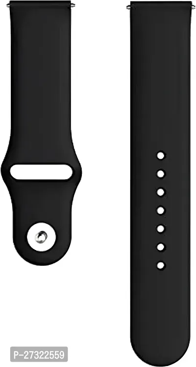 Super Soft Tich Button 20 Mm Silicone Watch Strap White-thumb3