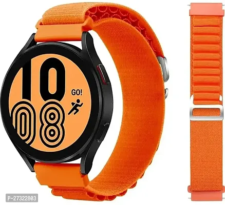 Alpine Loop Band 20 Mm Fabric Watch Strap Orange-thumb0