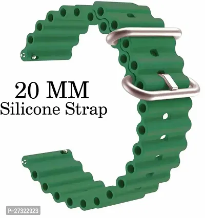 P26Big09 Compatible With Amazfitmini/Bipu/Pro/Lite/S/Gts2/2E,Galaxyactive2, 20 Mm Silicone Watch Strap Green