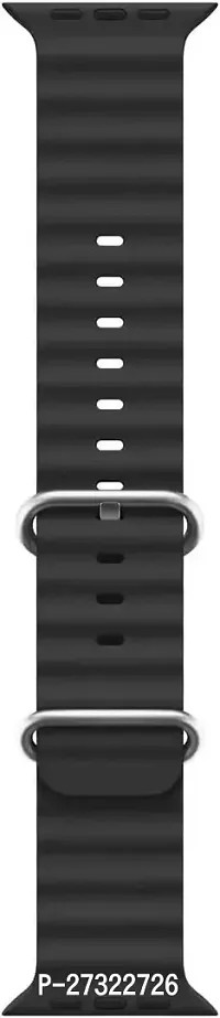 Ocean Band Silicone Watch Strap 49Mm 45Mm 44Mm 42Mm 42444549 Mm Silicone Watch Strap Black-thumb0