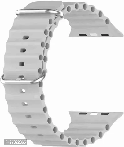 Ultra Watch Straps Soft Silicon Sport Belt All Ultra Series 33 Mm Silicone Watch Strap White-thumb0