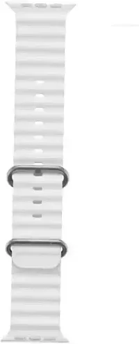 Ocean Loop Band For Watch Strap 49Mm 45Mm 44Mm 42Mm, For Iwatch Band 44 Mm Silicone Watch Strap White-thumb1