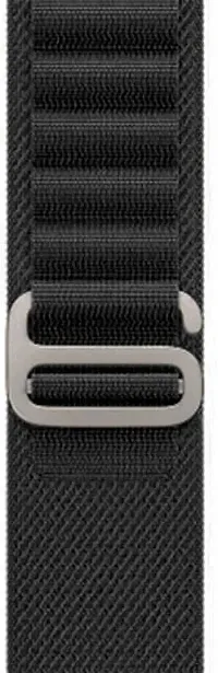 Alpine Loop Iwatch 42/44/45/49Mm Iwatch Ultra Series 8/7/Se/5/4 220 Mm Fabric Watch Strap Black-thumb1