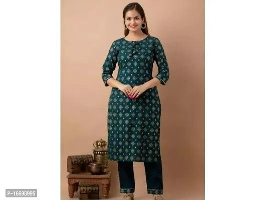 Fabulous Rayon Printed Kurta For Women-thumb0