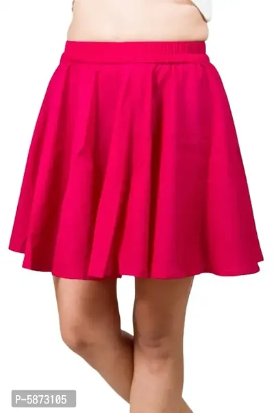 Comfortable Trendy Simple Dimple Mini Skirt