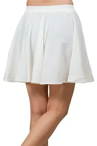 Comfortable Trendy Simple Dimple Mini Skirt-thumb2