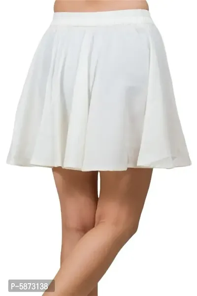 Comfortable Trendy Simple Dimple Mini Skirt-thumb3
