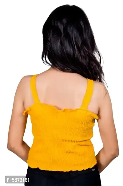 Pretty Trendy Smoked Tube top With shoulder straps-thumb2