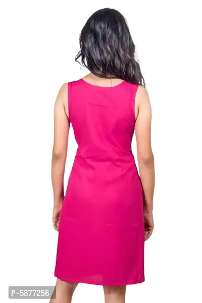 Trendy Crepe Wrap Around Dress for Women-thumb2