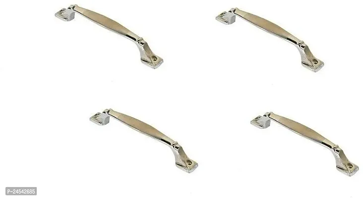 Brass Door Handle (Steel Pack Of 4)