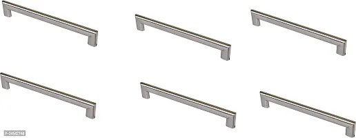 406 Zinc Cabinet/Drawer Handle (Silver Pack Of 2)